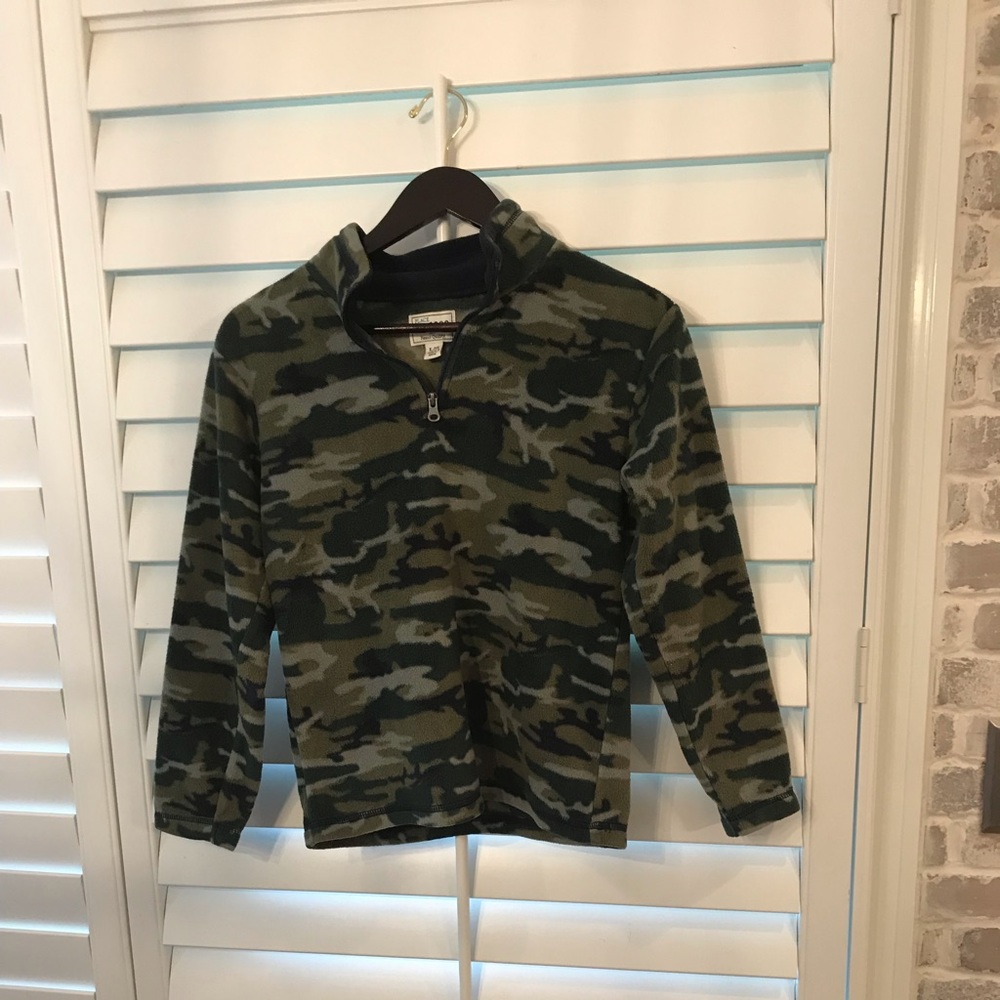 Fleece Camo Pullover